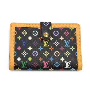 極美品★LOUIS VUITTON ルイヴィトン M92988 ポルトフォイユ ヴィエノワ モノグラムマルチカラー がま口財布 二つ折り財布 箱・袋付