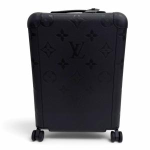 極美品▼LOUIS VUITTON ルイヴィトン M46115 ホライゾン55 レザー使い モノグラムアンプラント TSAロック搭載 スーツケース 保存袋付き