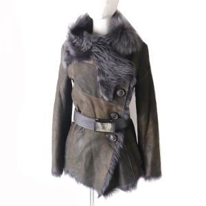 当店限定販売】 KARL DONOGHUE ムートンコート ブラウン 毛皮/ファー