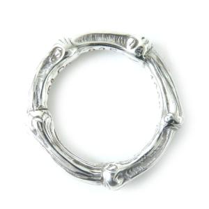 美品△TIFFANY&Co. ティファニー 1996 BAMBOO RING バンブーリング／指輪/アクセサリー レディース SV925 重量：5.5ｇ シルバー 約10号相当｜brand-td-store