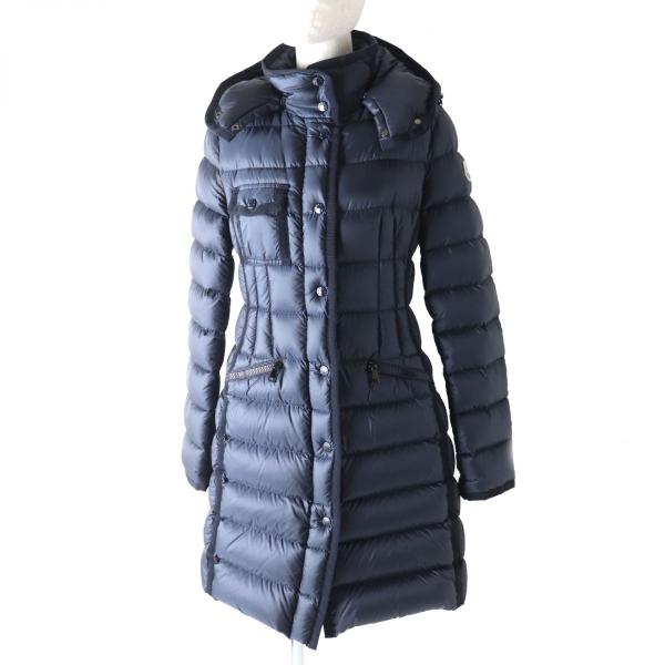 美品★国内正規品 MONCLER モンクレール HERMINE エルミンヌ ロゴワッペン・フード付 ...