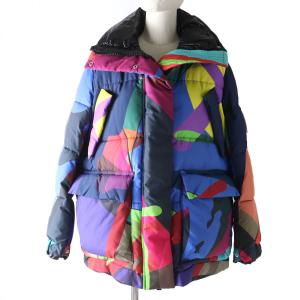 極美品☆希少 正規品 sacai × KAWS サカイ×カウズ 21-05678 21年 Padded Blouson 中綿入り ジャケット マルチカラー 1 レディース 日本製｜brand-td-store