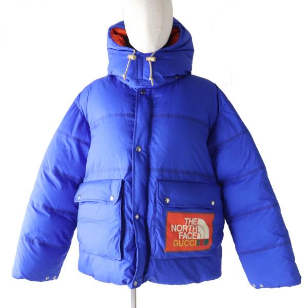 極美品◎正規品 GUCCI グッチ×THE NORTH FACE ザノースフェース 663735 フ...