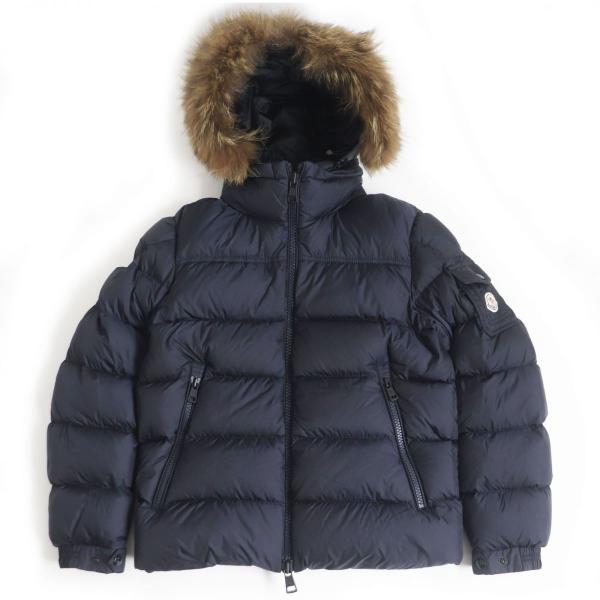 美品□18-19AW MONCLER/モンクレール MARQUE コヨーテファー フーデッド WZI...