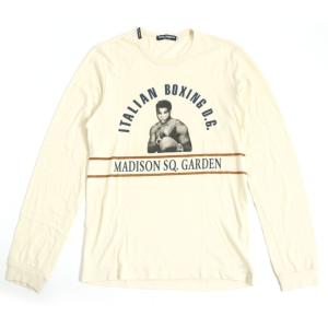 美品□黒タグ DOLCE＆GABBANA/ドルチェ＆ガッバーナ モハメド・アリ ロングスリーブTシャ...