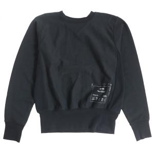 美品□21SS Maison Margiela 10 メゾンマルジェラ S50GU0153 1CONプリント 長袖 スウェットシャツ/トレーナー チャコール系 44 伊製 正規品｜brand-td-store