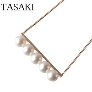 タサキ 現行モデル バランス リュクス ネックレス 定価1,705,000円 白