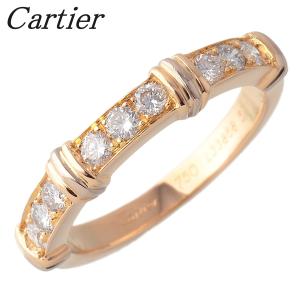 カルティエ ダイヤ リング コンテッサ ハーフエタニティ #51 750YG 新品仕上げ済 Cartier【16314】｜brand-theatron