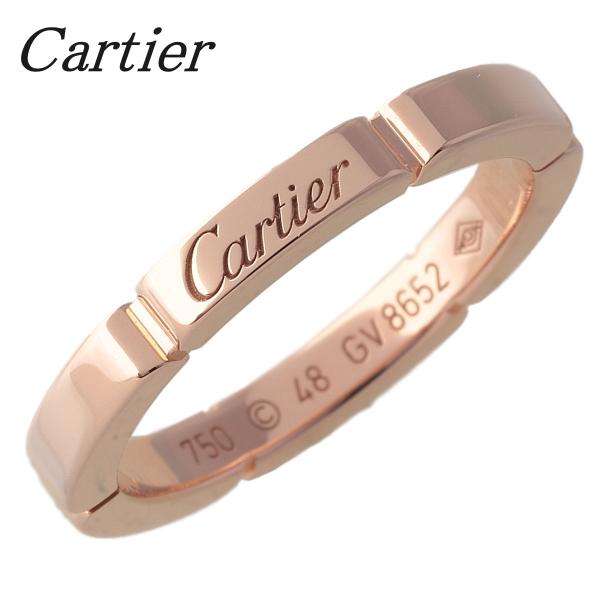 カルティエ マイヨン パンテール リング #48 750PG 新品仕上げ済 Cartier【1693...