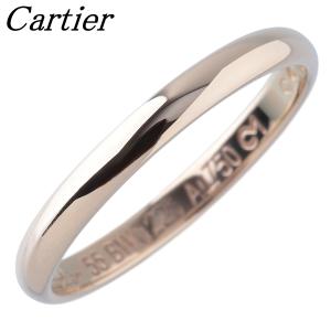 カルティエ 1895 ウェディング リング #55 幅2.4mm Au750YG 新品仕上げ済 Cartier【26678】