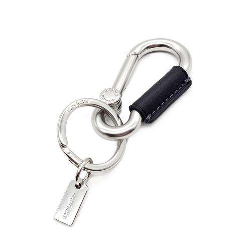 コーチ COACH キーホルダー キーリング 新作 新品 カナビナ メタル チャーム CCW07 S...