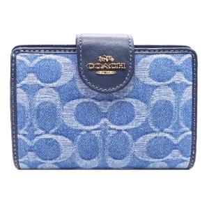 コーチ COACH 財布 新作 新品 デニム シ...の商品画像
