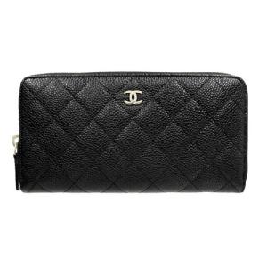 シャネル CHANEL 財布 新作 新品 正規品 レディース 長財布 マトラッセ キャビア AP0242｜brand