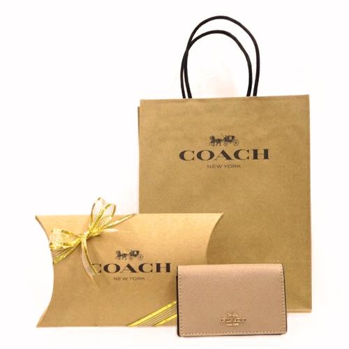 コーチ カードケース COACH 名刺入れ 新作 新品 クロスグレインレザー 87731 IMTAU...