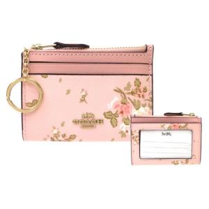 コーチ COACH 財布 新作 コイン パスケース フローラルプリント 花柄 91788 IMOKV｜brand