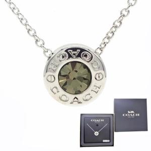 COACH（コーチ） ネックレス ハロー ラウンド ペンダント ネックレス