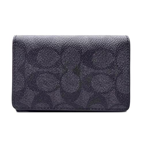 COACHコーチ カードケース 名刺入れ 新作 新品 シグネチャー レザー ビジネス CBN-64 ...