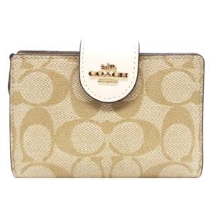 COACH（コーチ） 財布 サイフ 新品 フローラル 花柄 二つ折りがま口