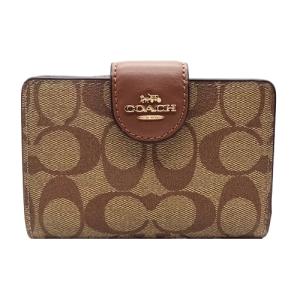 COACH 二つ折り財布 ブラック/ブラウン コーチ COACH コーチ 88913 二つ折り財布 （ブラウン/ブラック
