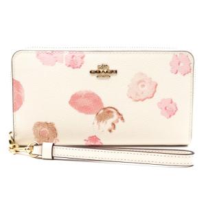 コーチ 財布 COACH サイフ 新作 新品 フローラルプリント 花柄 ファスナー長財布 CR-625 IMCAH【コーチ箱 ショップ袋付き ギフト包装無料 】｜ブランドグランセラー