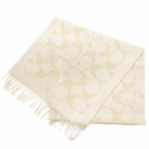 COACH コーチ マフラー 新作 新品 メンズ カシミヤブレンド バイカラー