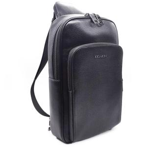 コーチ バッグ COACH バッグ ショルダー ボディバッグ ペブルレザー CY833 QB/BK ブラック【コーチ紙袋付き ラッピング包装無料】