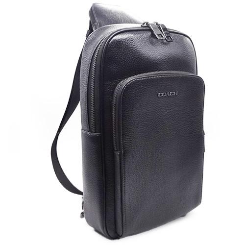 コーチ バッグ  COACH バッグ ショルダー ボディバッグ ペブルレザー CY833 QB/BK...