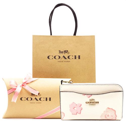 COACH コーチ カードケース コインケース 新作 新品 フローラルプリント 花柄 CW-938 ...