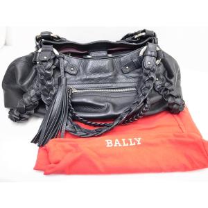 美品 BALLY バリー 2way ビジネスバッグ シボ革 ネイビー ショルダー 美品 BALLY バリー 2way ビジネスバッグ シボ革 ネイビー ショルダー