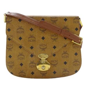MCM エム・シー・エム バッグ レディース ブランド ショルダーバッグ ヴィセトス ブラウン 肩掛け ミニバッグ おしゃれ おでかけ 【中古】 MCM（エムシーエム） エム シー エム ヴィセトス ハンドバッグ