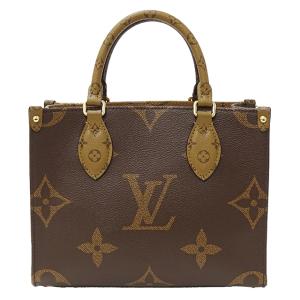 ルイ・ヴィトン LOUIS VUITTON バッグ モノグラム レディース ブランド ハンドバッグ ショルダーバッグ 2way オンザゴーPM ブラウン M46373｜brandbayshop