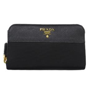 PRADA（プラダ） 財布 レディース ブランド 三つ折り財布 レザー