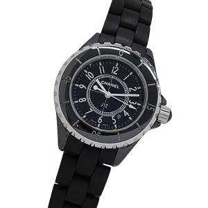 シャネル CHANEL J12 33MM ブラックセラミック クォーツ レディース 