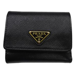 PRADA（プラダ） 財布 レディース ブランド 三つ折り財布 サフィアーノ
