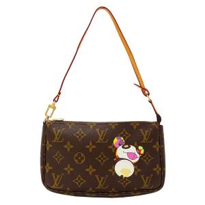 ルイ・ヴィトン LOUIS VUITTON ポーチ レディース ブランド モノグラムパンダ ポシェット・アクセソワール ブラウン M51981 化粧ポーチ