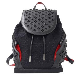 クリスチャンルブタン Christian Louboutin バッグ レディース メンズ ブランド リュック エクスプローラーファンク ナイロン ブラック