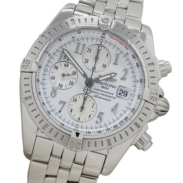 ブライトリング BREITLING クロノマット エボリューション A13356 時計 メンズ ブラ...