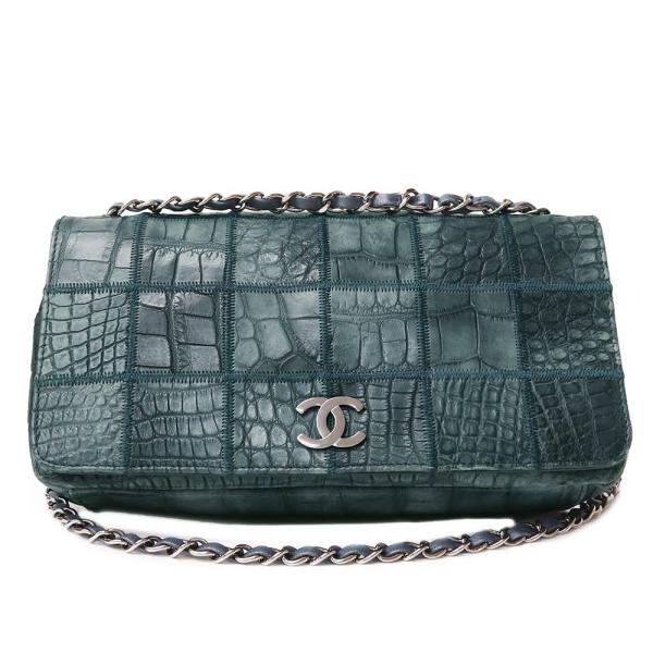 （中古）シャネル CHANEL フルフラップ スクエアステッチ チェーン ショルダーバッグ 2WAY...