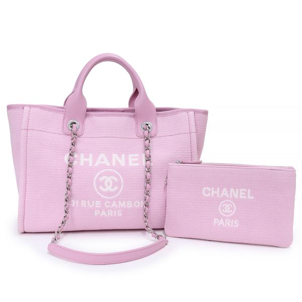 （新品・未使用品）シャネル CHANEL ドーヴィル スモール ショッピングバッグ ハンドバッグ ミ...