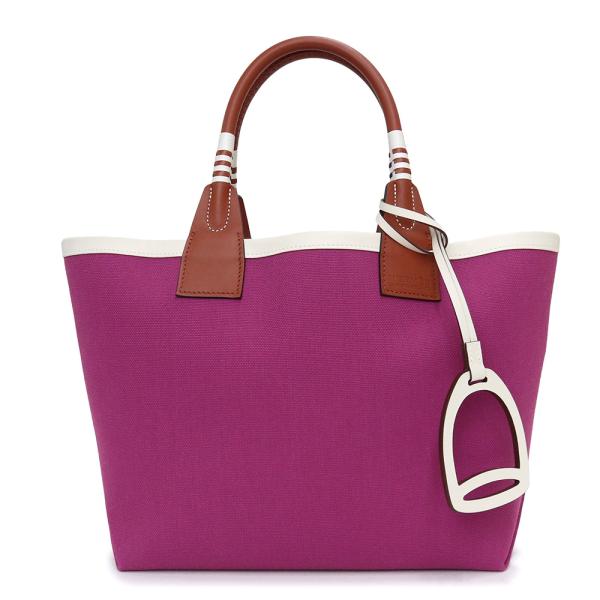 （新品・未使用品）エルメス HERMES スティープル 25 ハンドバッグ ヴォースイフト トワルミ...