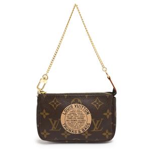 （未使用保管品）ルイ ヴィトン LOUIS VUITTON ミニ ポシェット アクセソワール ポーチ T＆B ハンド ミニ チェーン バッグ モノグラム ブラウン M60153 箱付｜brandbrand