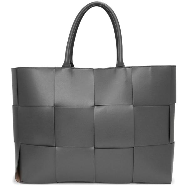 （未使用　展示品）ボッテガヴェネタ BOTTEGA VENETA ラージ アルコ イントレチャートト...