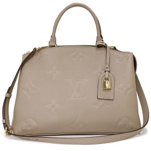 （新品・未使用品）ルイ ヴィトン LOUIS VUITTON グラン パレ MM 2way ショルダー ハンドバッグ モノグラムアンプラント レザー トゥルトレール ベージュ M45833｜brandbrand