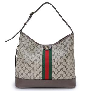 GUCCI　バック Gucci Beige/Ebony GG Coated Canvas/Leather Wristlet Crossbody Bag