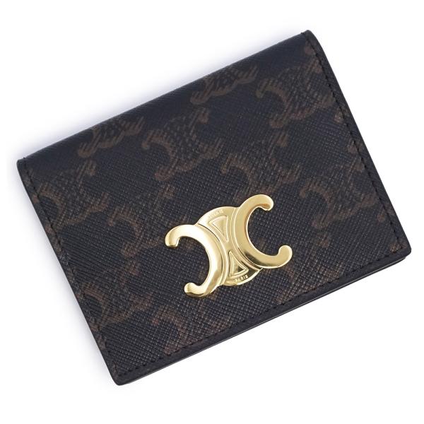 （新品・未使用品）CELINE セリーヌ 10P352CQH バイフォールド トリオンフ キャンバス...