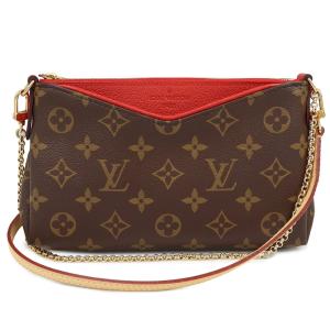 （未使用　展示品）LOUIS VUITTON ルイ ヴィトン M41638 パラス クラッチ チェーン 2WAY モノグラム スリーズ ブラウン ショルダー ハンドバッグ 斜め掛け 箱付
