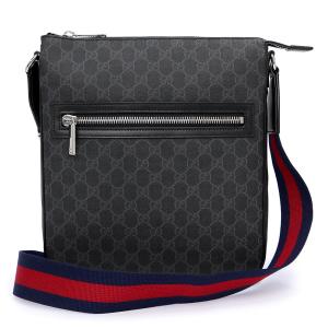 （未使用　展示品）GUCCI グッチ 792081 ミディアム メッセンジャーバッグ GGスプリームキャンバス ブラック ショルダーバッグ 斜め掛け