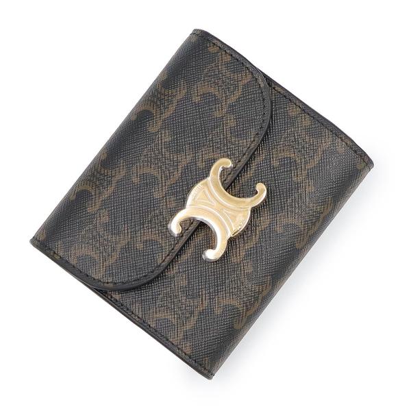 （新品・未使用品）CELINE セリーヌ 10D782CQH スモール フラップウォレット トリオン...