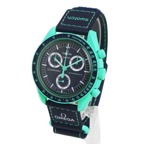 （未使用　展示品）OMEGA オメガ S033L103 Swatch スウォッチ ミッション オン ...