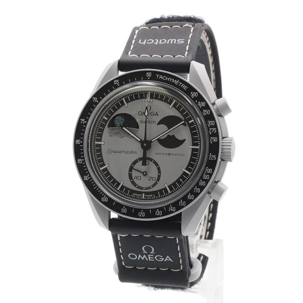 （未使用　展示品）OMEGA オメガ SO33M700 Swatch スウォッチ ミッション トゥ ...